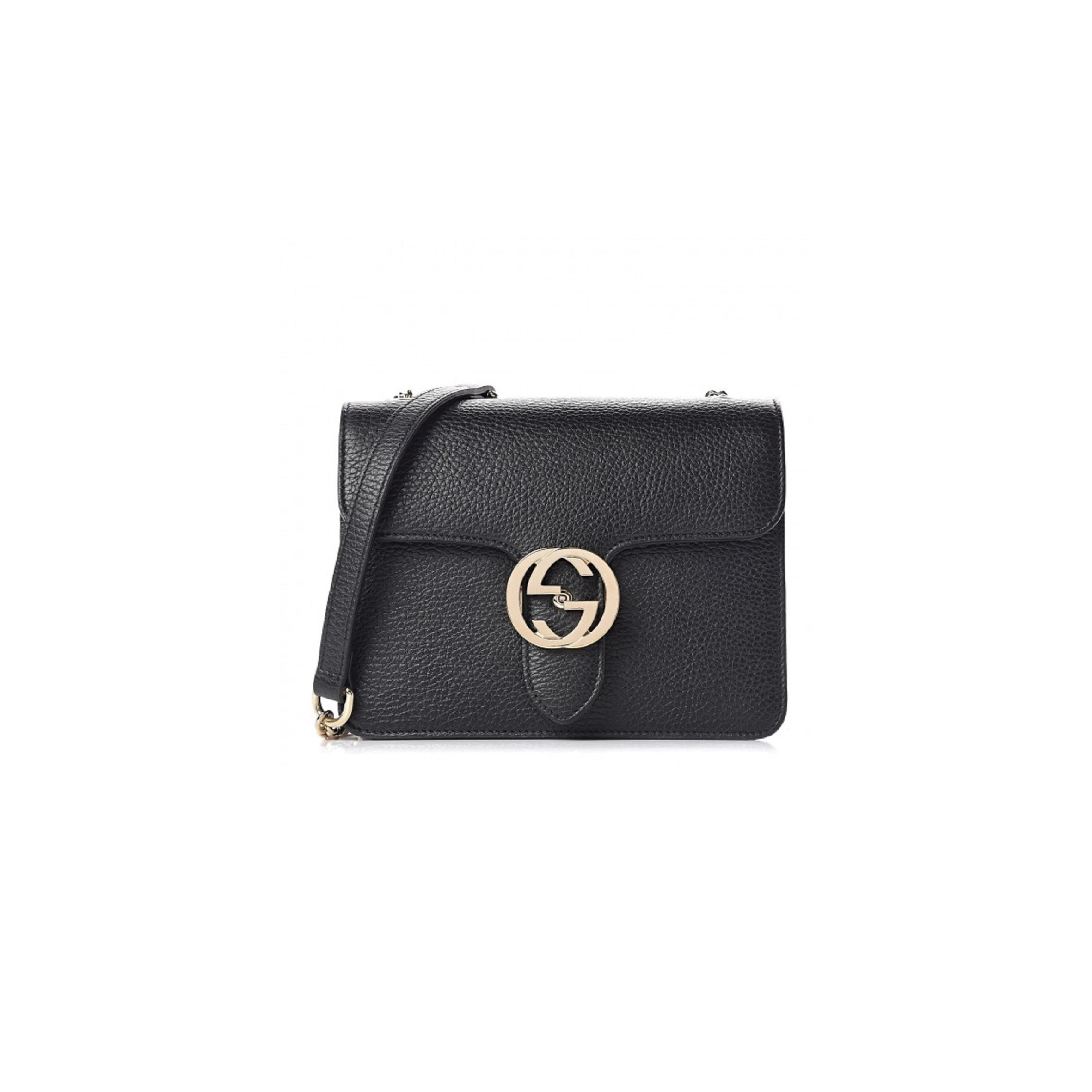 GUCCI INTERLOCKING GG SHOULDER BAG 510304 (20*15*7cm)